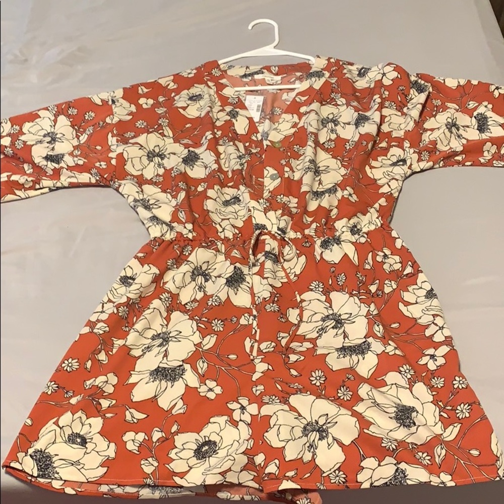 Maurices Floral Romper